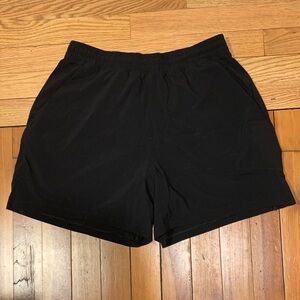 lululemon athletica Men's Black Athletic Shorts